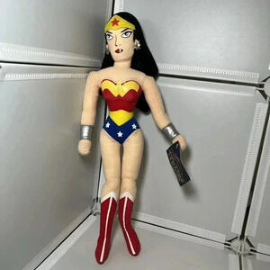 VTG Toy Works Wonder Woman Plush Justice League Superhero - 15"
